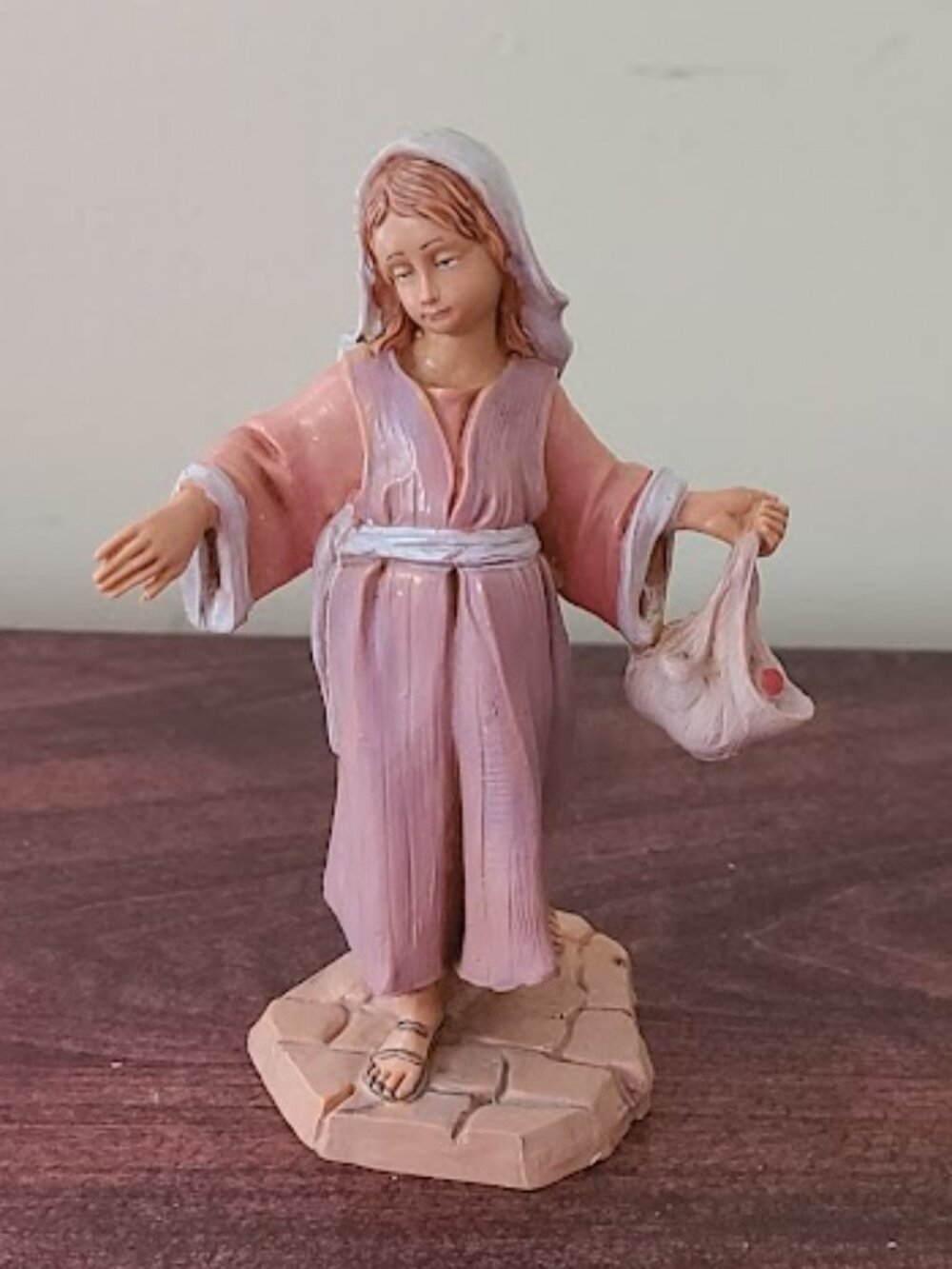 Fontanini Depose Italy Girl of Bethlehem 5” Nativity 2005 135